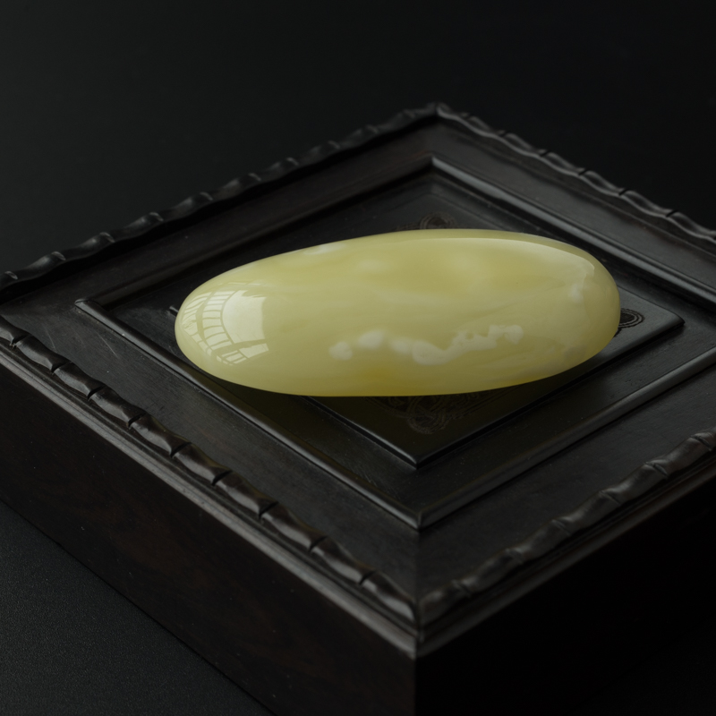 波罗的海天然白花蜜蜡吊坠-红掌柜