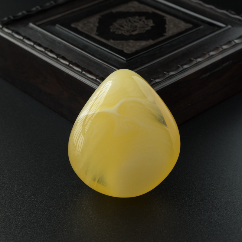 波罗的海天然蜜蜡随形吊坠-红掌柜