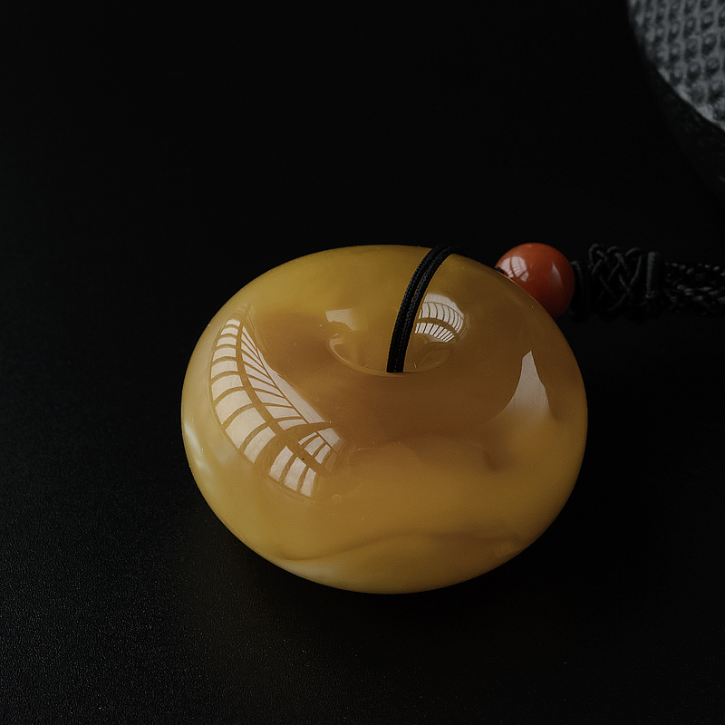 天然蜜蜡-红掌柜