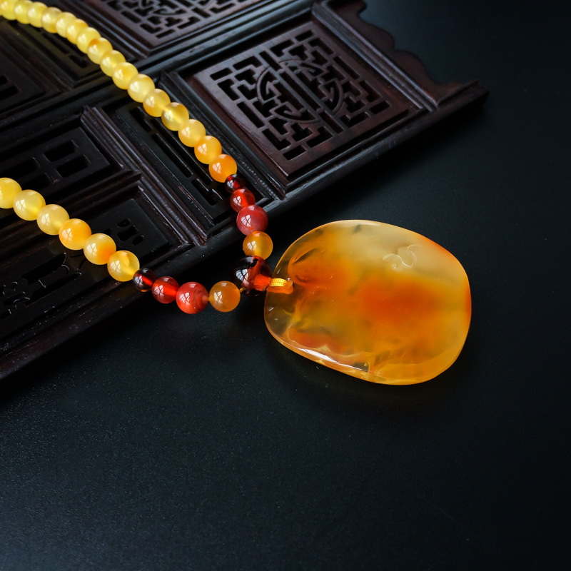 波罗的海金绞蜜项链 - 红掌柜