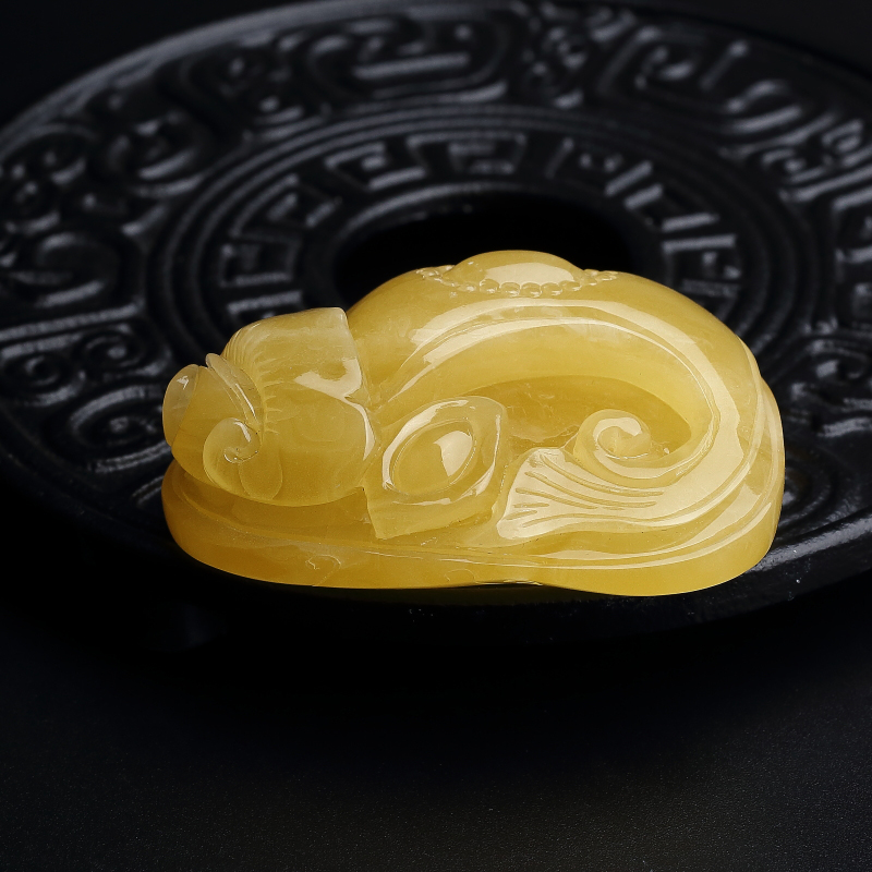 蜜蜡如意 - 红掌柜