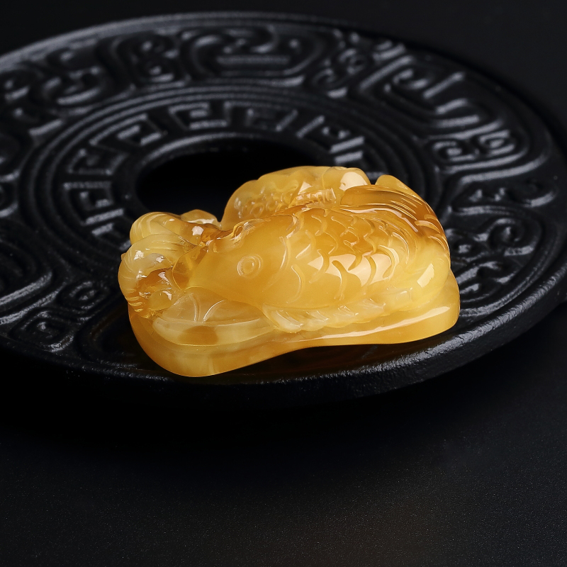 波罗的海蜜蜡吊坠 - 红掌柜