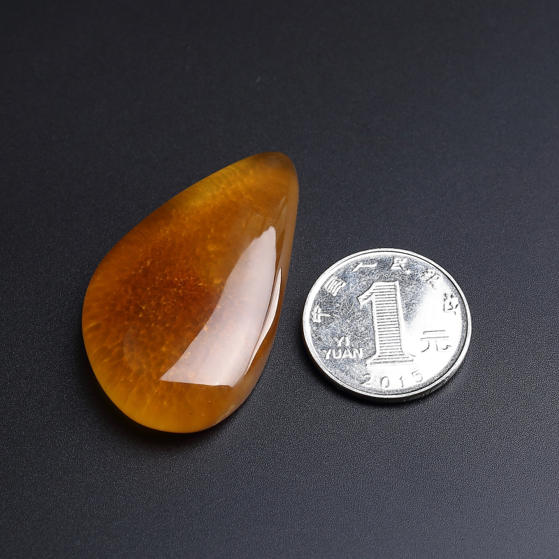 波罗的海鸡油红蜜蜡吊坠-红掌柜