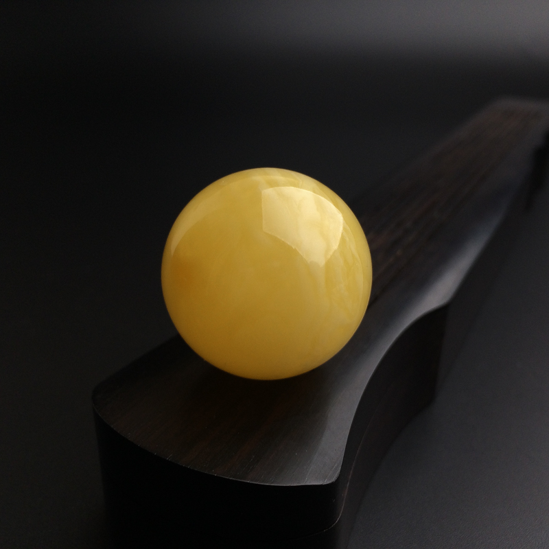 蜜蜡圆珠-红掌柜