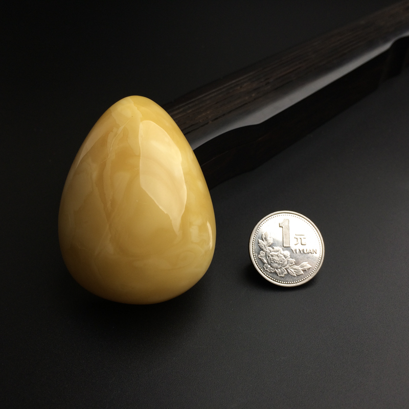 天然蜜蜡随形吊坠-红掌柜