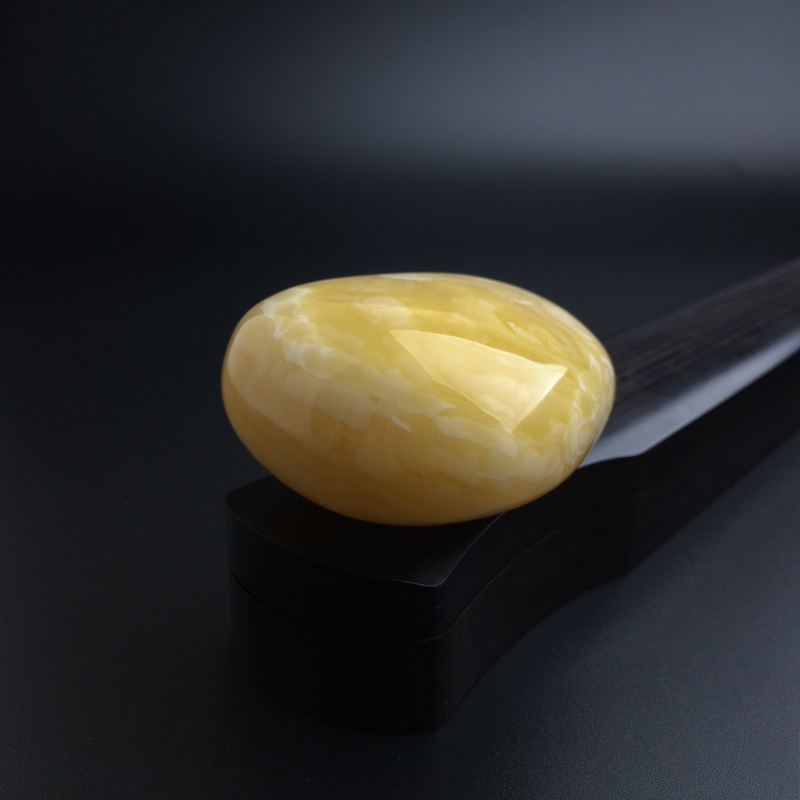 蜜蜡随形吊坠-红掌柜