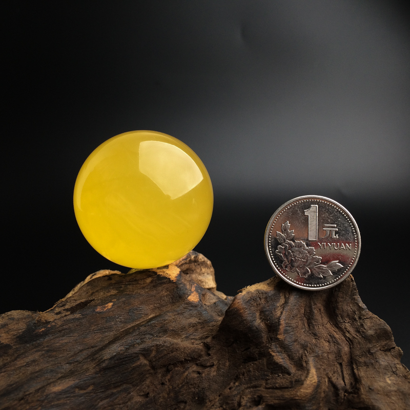 满蜜蜜蜡圆珠-红掌柜