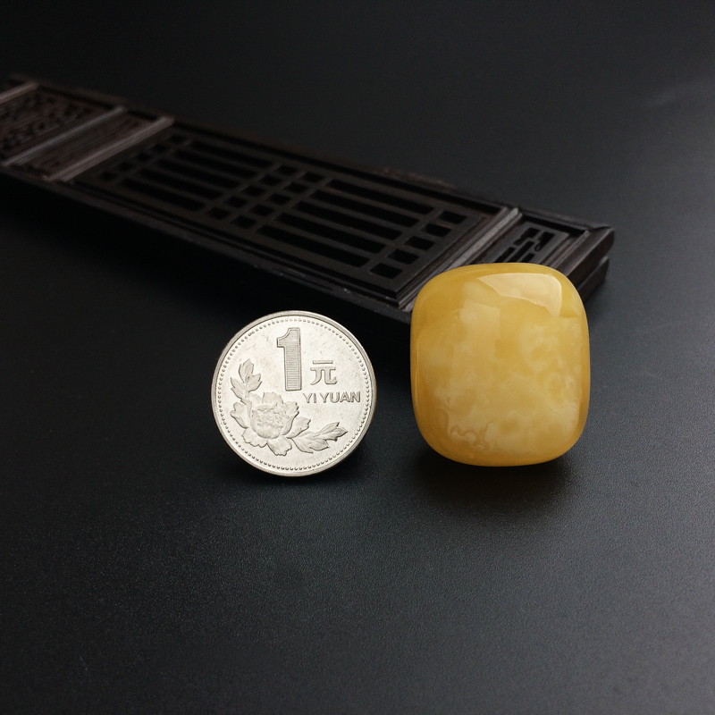 黄白蜜随形吊坠 - 红掌柜