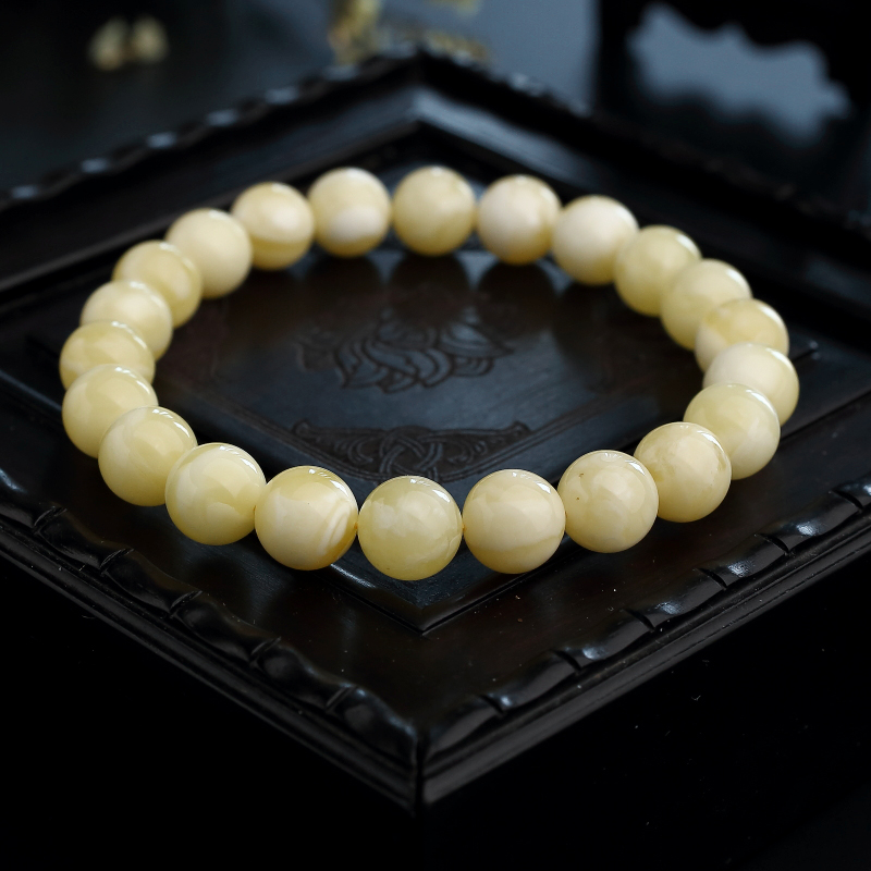 天然蜜蜡手串 - 红掌柜