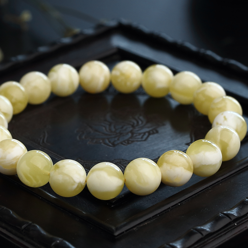 天然蜜蜡手串 - 红掌柜