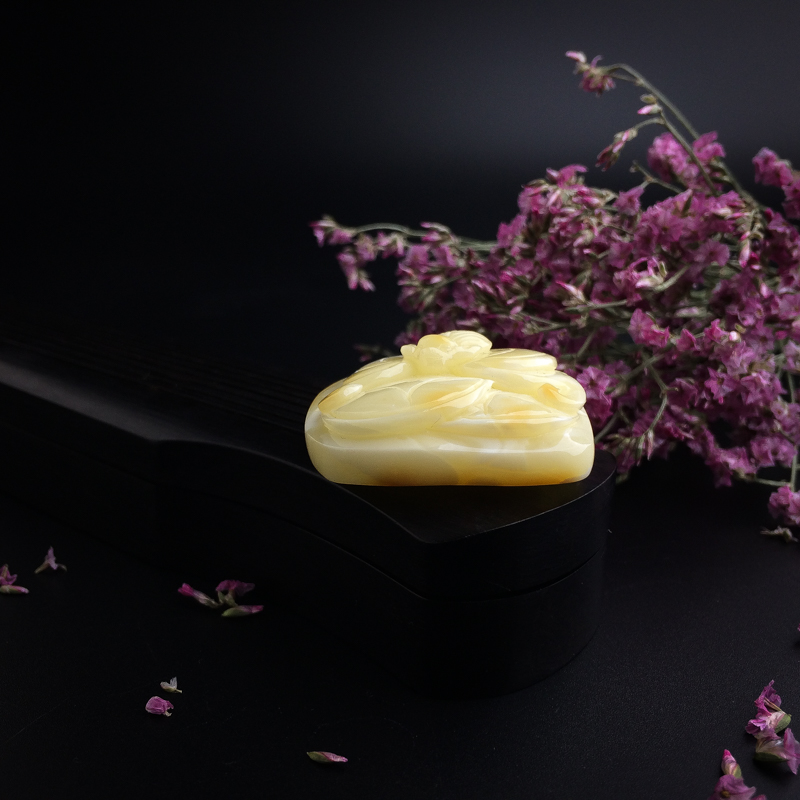 蜜蜡福在眼前吊坠 - 红掌柜