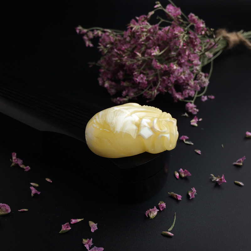 波罗的海天然白花蜜蜜蜡吊坠-红掌柜