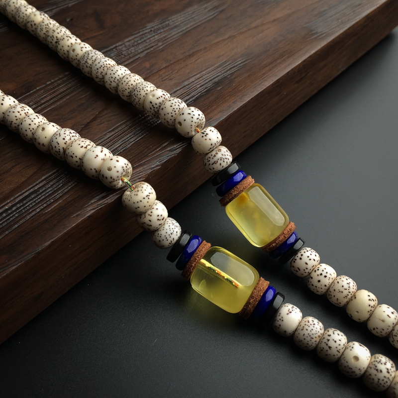 波罗的海蜜蜡佛珠-红掌柜