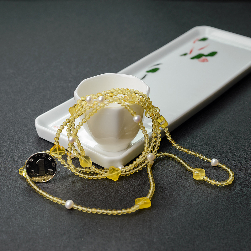 金珀长链手串-红掌柜