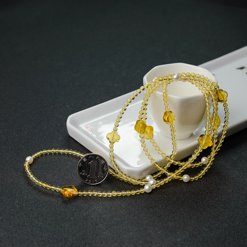 金珀长链手串-红掌柜