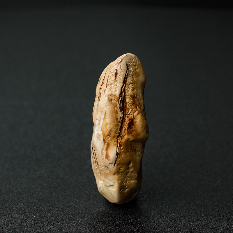 波罗的海天然白蜜蜜蜡原石-红掌柜