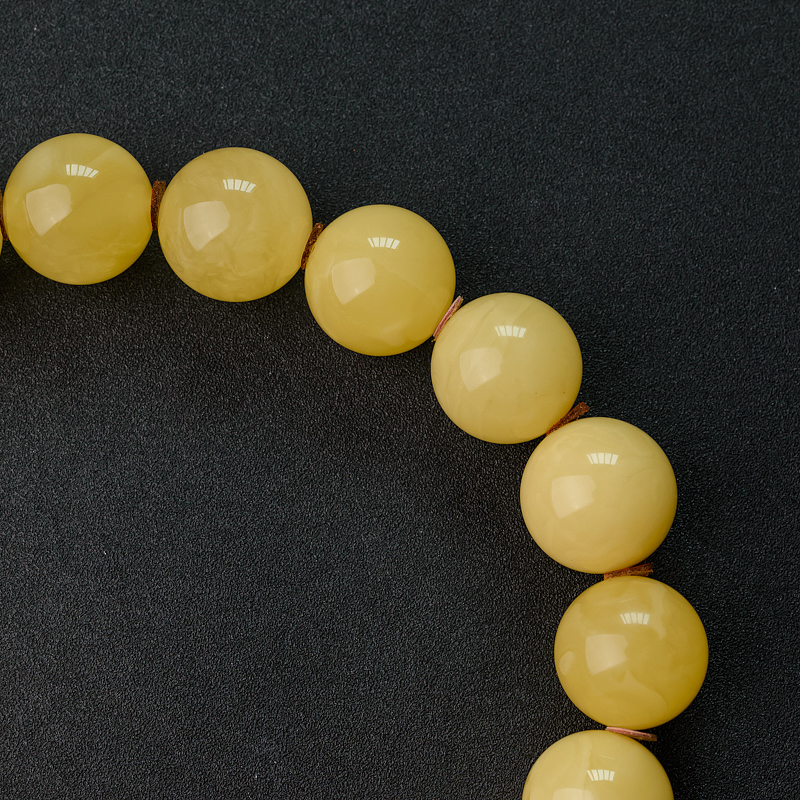 波罗的海鸡油黄蜜蜡手持 - 红掌柜