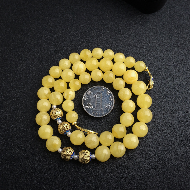 天然鸡油黄蜜蜡 - 红掌柜