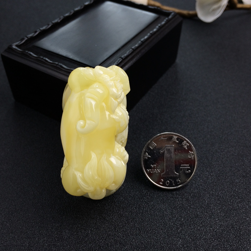 蜜蜡貔貅吊坠 - 红掌柜