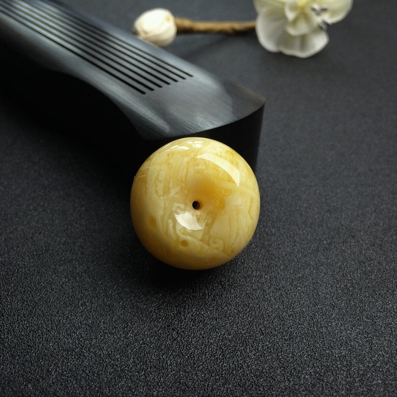 波罗的海天然白花蜜平安扣吊坠-红掌柜