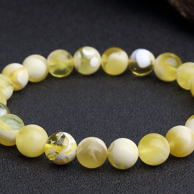 波罗的海天然白花蜜手串 - 红掌柜