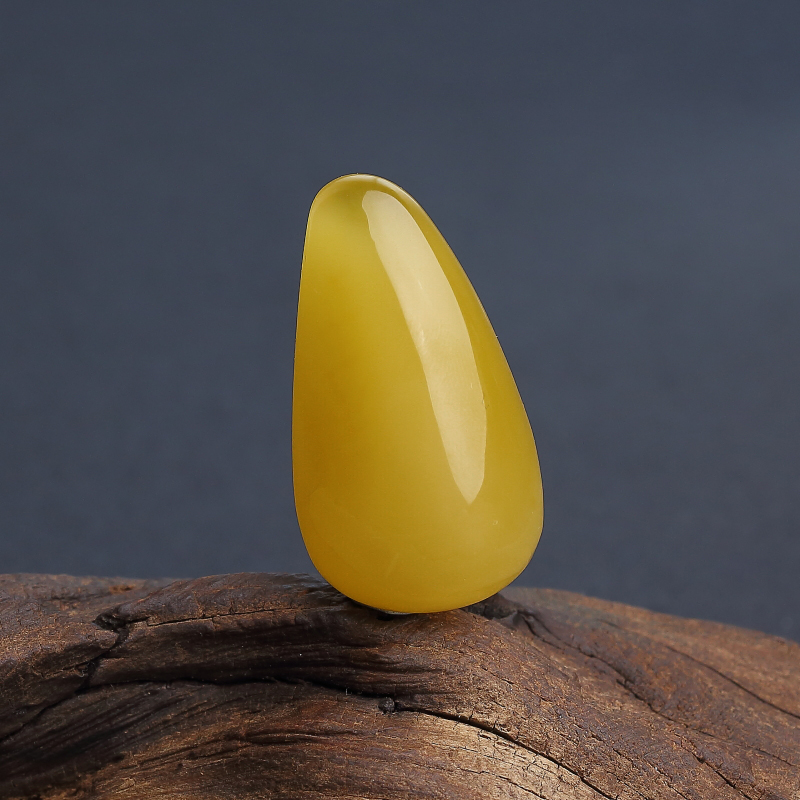 天然鸡油黄蜜蜡随形吊坠 - 红掌柜