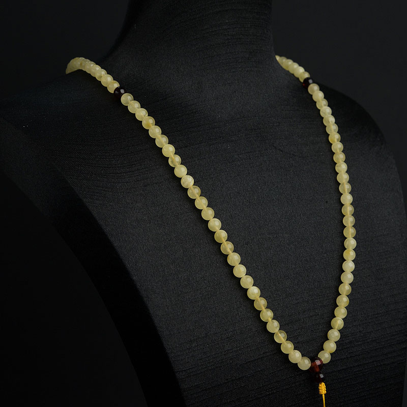 蜜蜡108佛珠手串 - 红掌柜