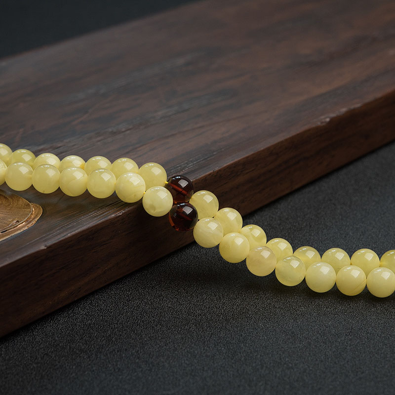 蜜蜡佛珠 - 红掌柜