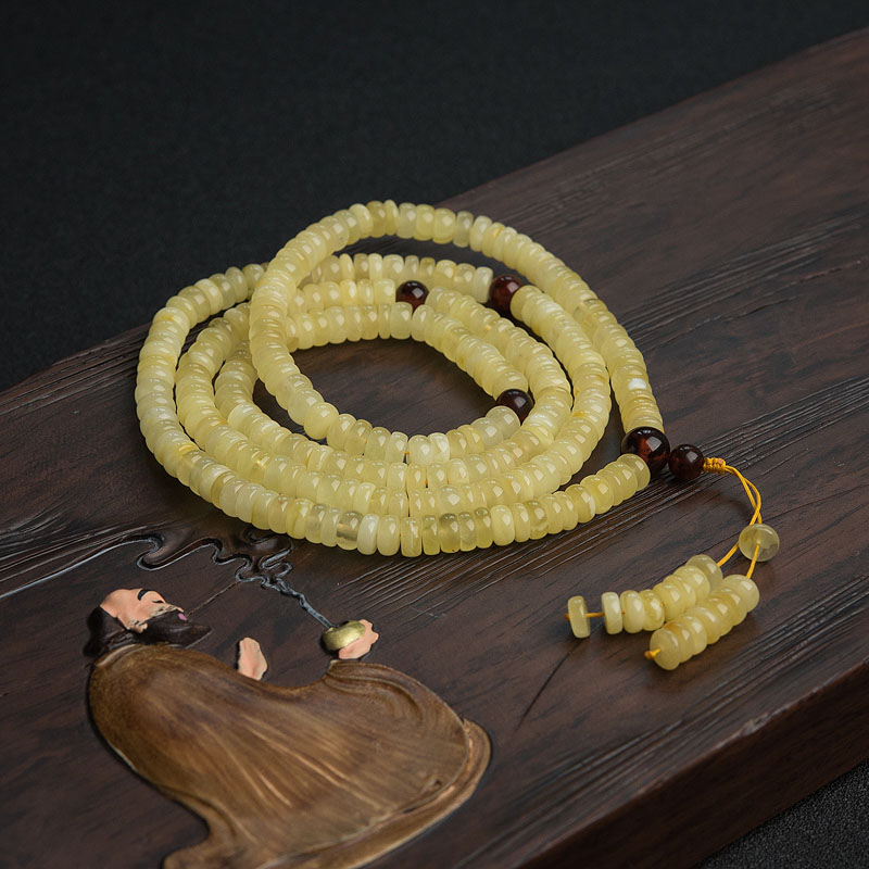 波罗的海蜜蜡算盘珠项链 - 红掌柜