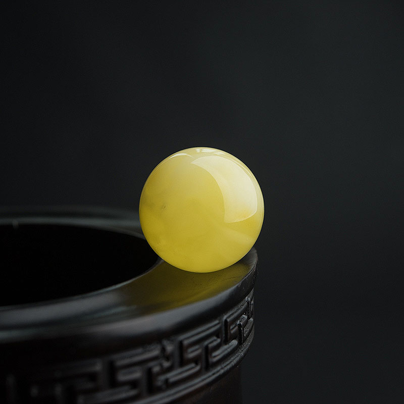 22mm白花蜜圆珠-红掌柜