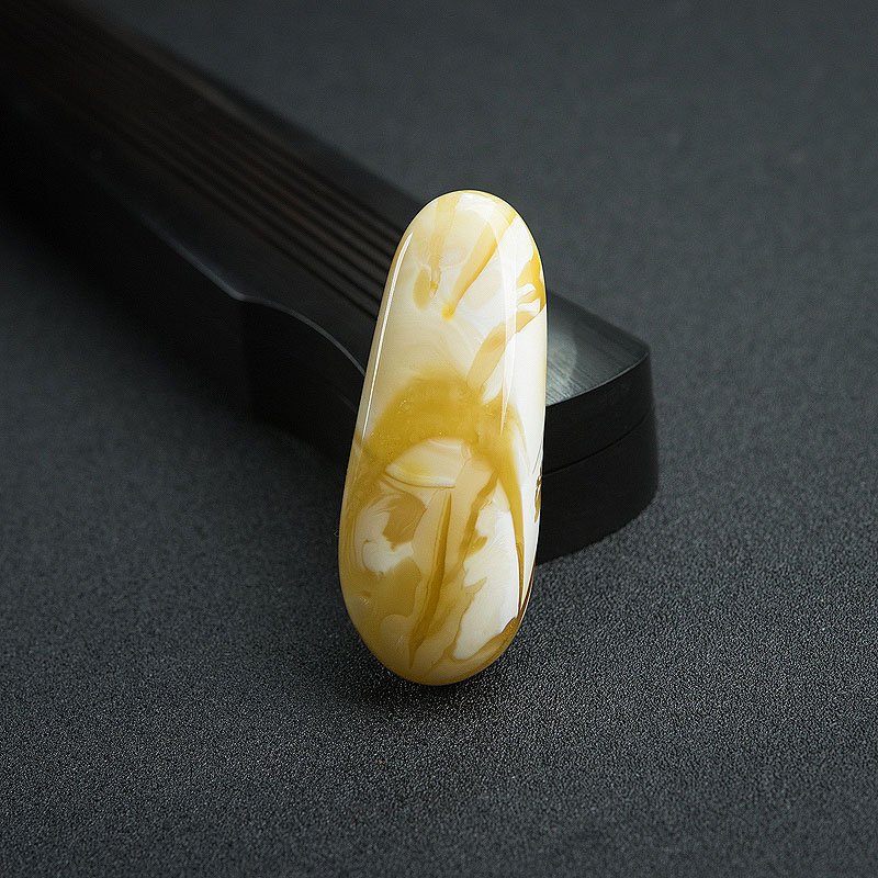 白花蜜随形吊坠-红掌柜