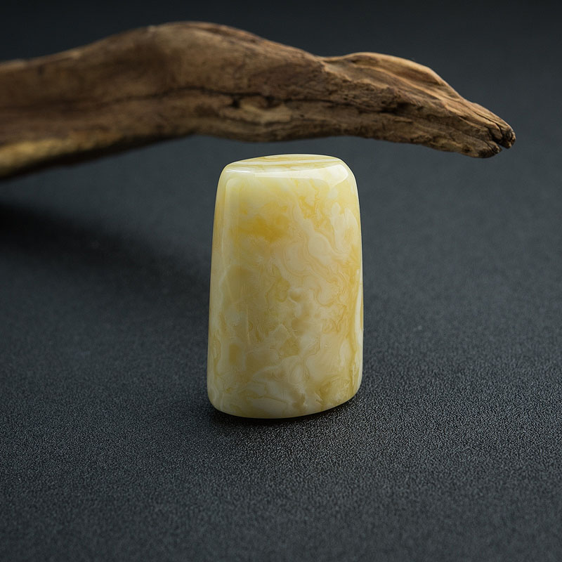 天然白花蜜随形吊坠 - 红掌柜