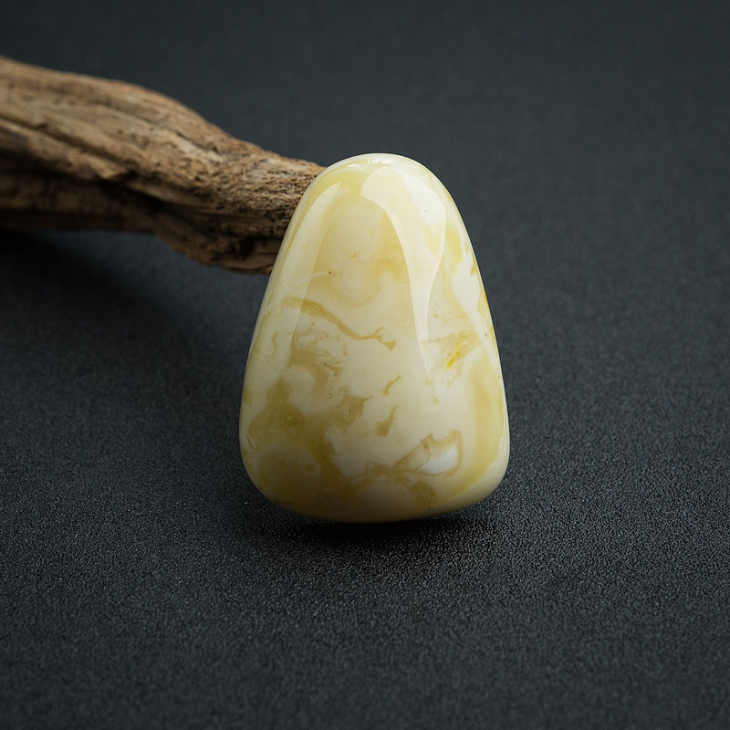 波罗的海天然白花蜜随形吊坠 - 红掌柜