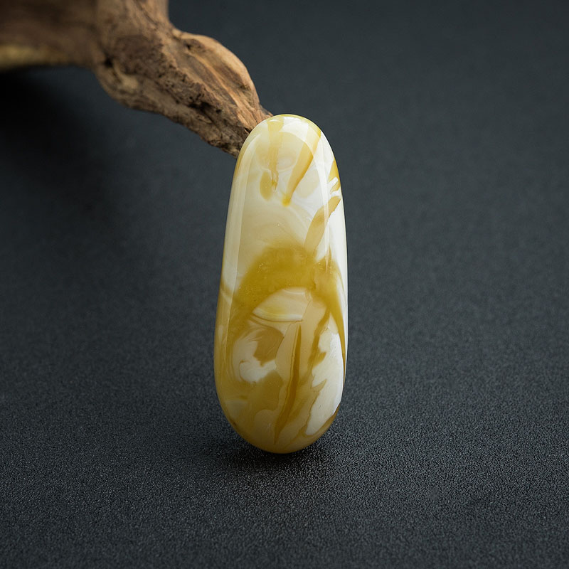 波罗的海天然白花蜜随形吊坠 - 红掌柜