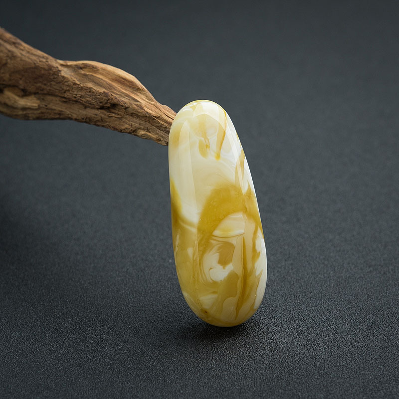 天然白花蜜随形吊坠 - 红掌柜