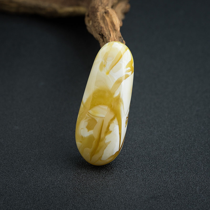 白花蜜随形吊坠 - 红掌柜