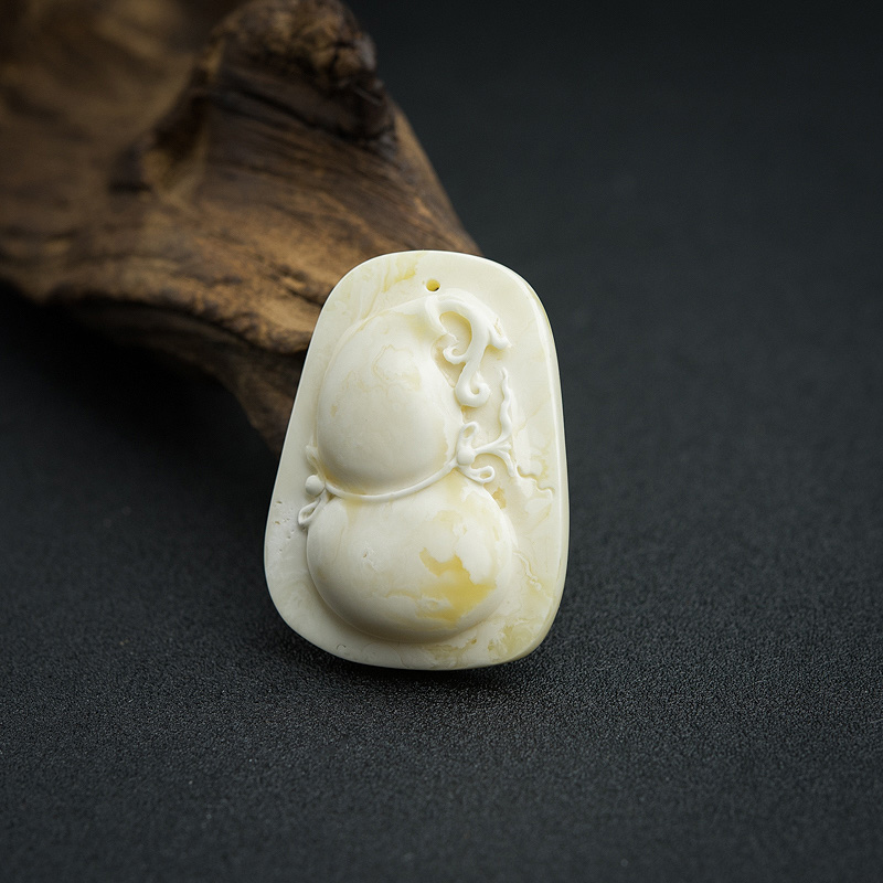 白蜜葫芦吊坠-红掌柜