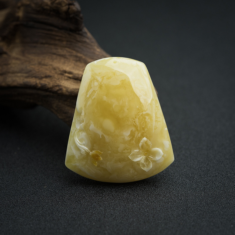 白花蜜蜜蜡吊坠-红掌柜