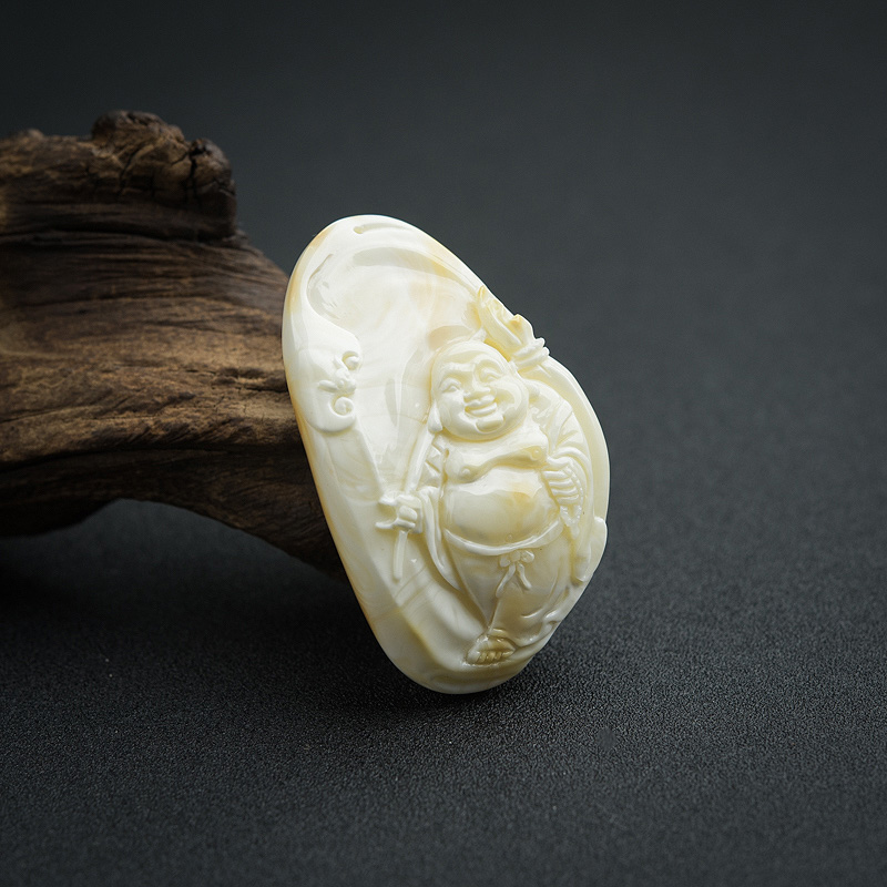 波罗的海白蜜佛吊坠-红掌柜