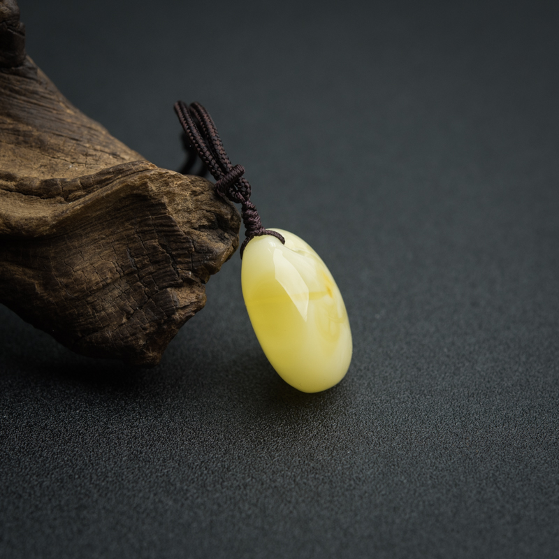 蜜蜡吊坠-红掌柜