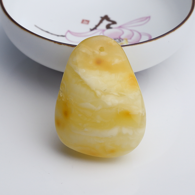波罗的海天然蜜蜡葫芦吊坠-红掌柜