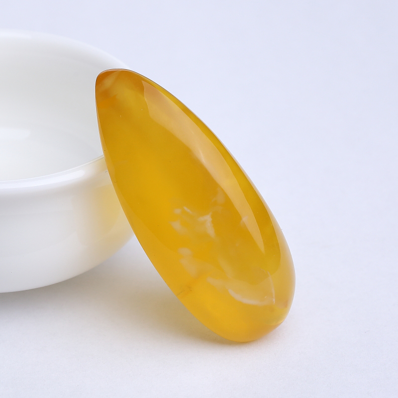 天然鸡油黄金绞蜜随形吊坠-红掌柜