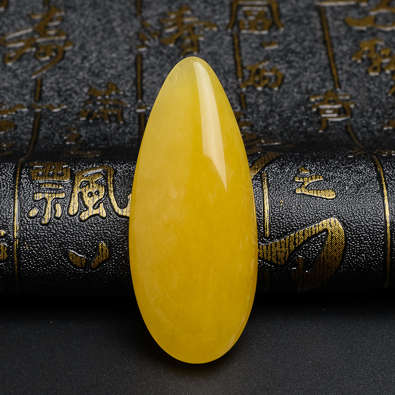 波罗的海蜜蜡吊坠-红掌柜珠宝