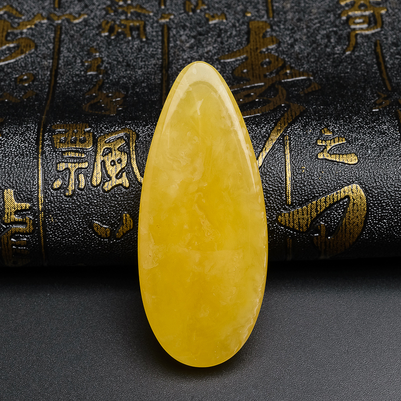 波罗的海蜜蜡水滴-红掌柜珠宝