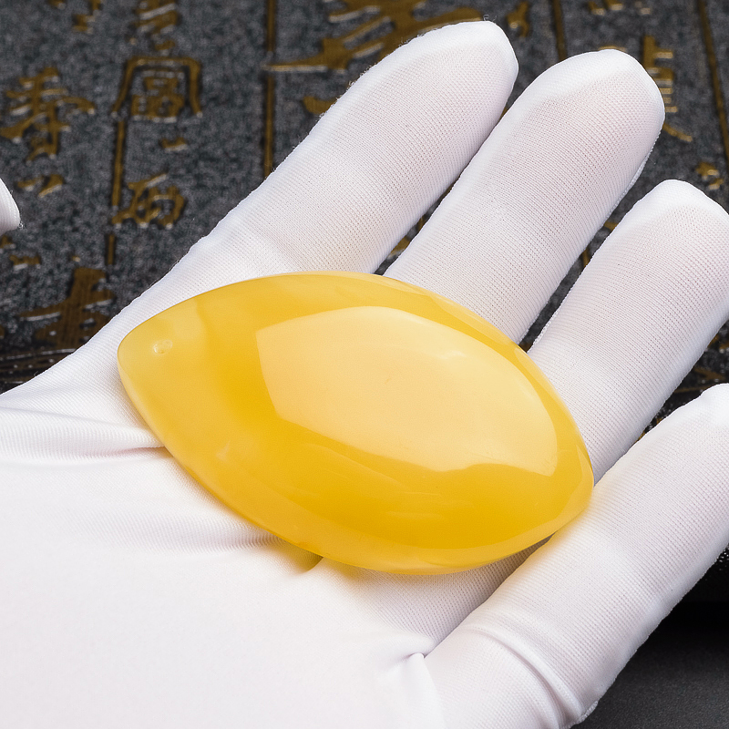 满蜜蜜蜡水滴吊坠-红掌柜珠宝