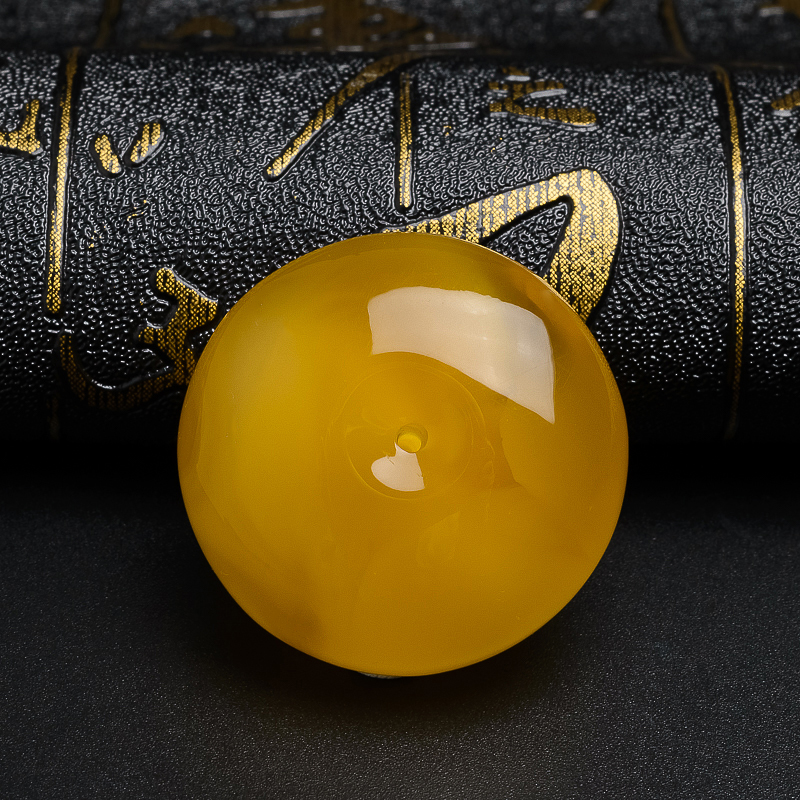 蜜蜡吊坠-红掌柜珠宝