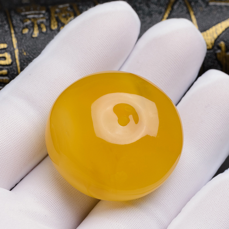 波罗的海蜜蜡吊坠-红掌柜珠宝