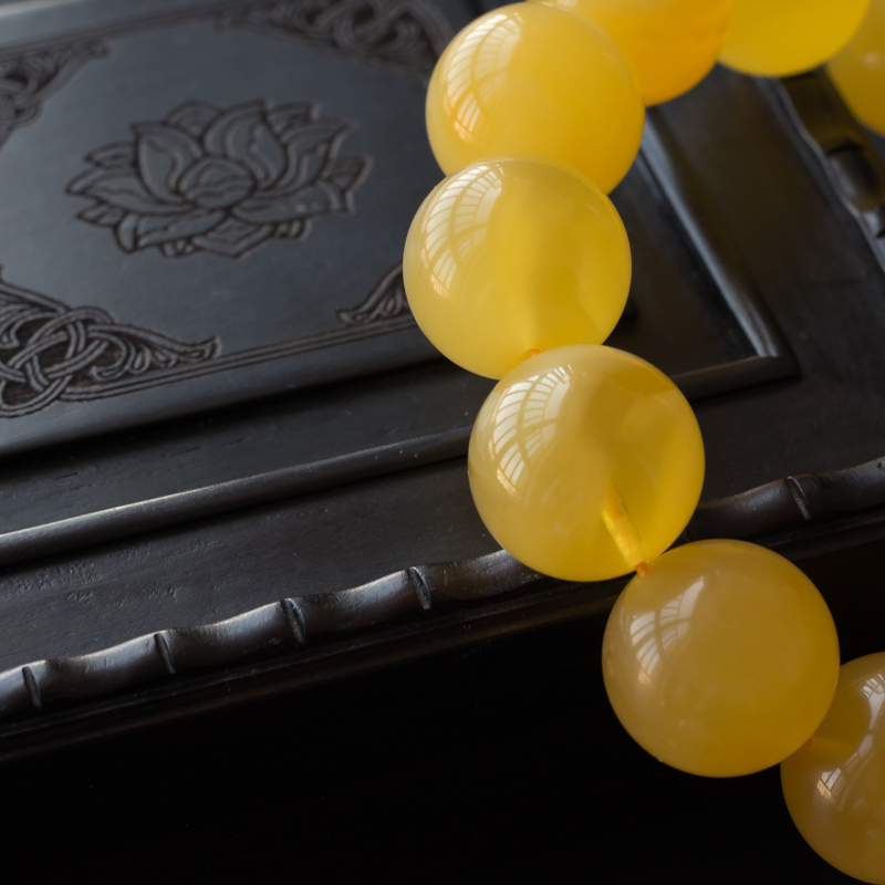 鸡油黄蜜蜡-红掌柜