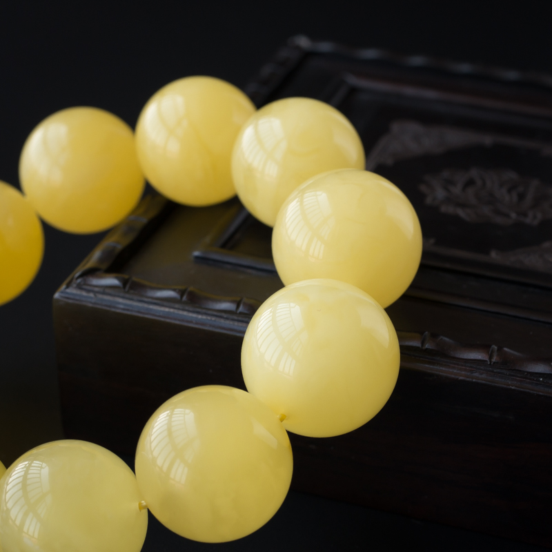 柠檬黄蜜蜡-红掌柜