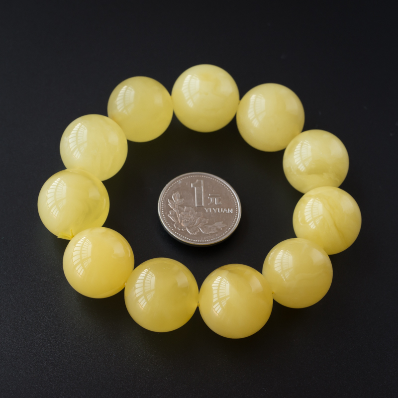 波罗的海蜜蜡手串-红掌柜